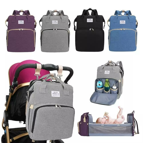 Borsa fasciatoio multifunzione con lettino pieghevole – Verde