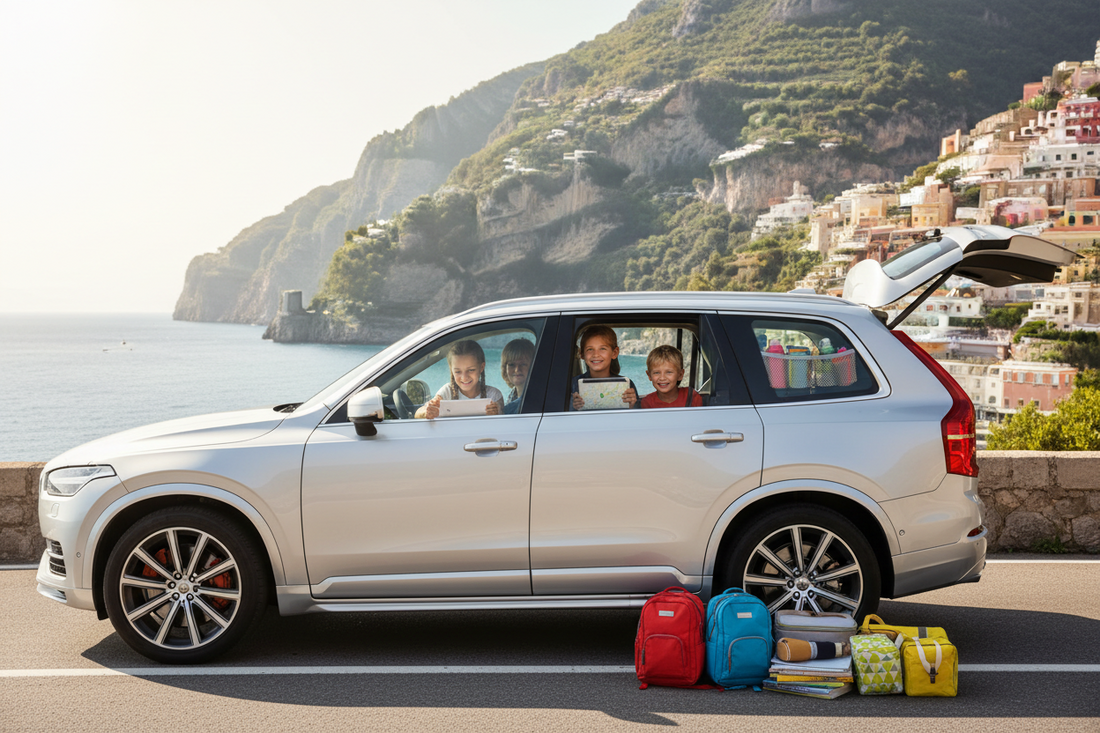 Viaggiare in auto con bambini