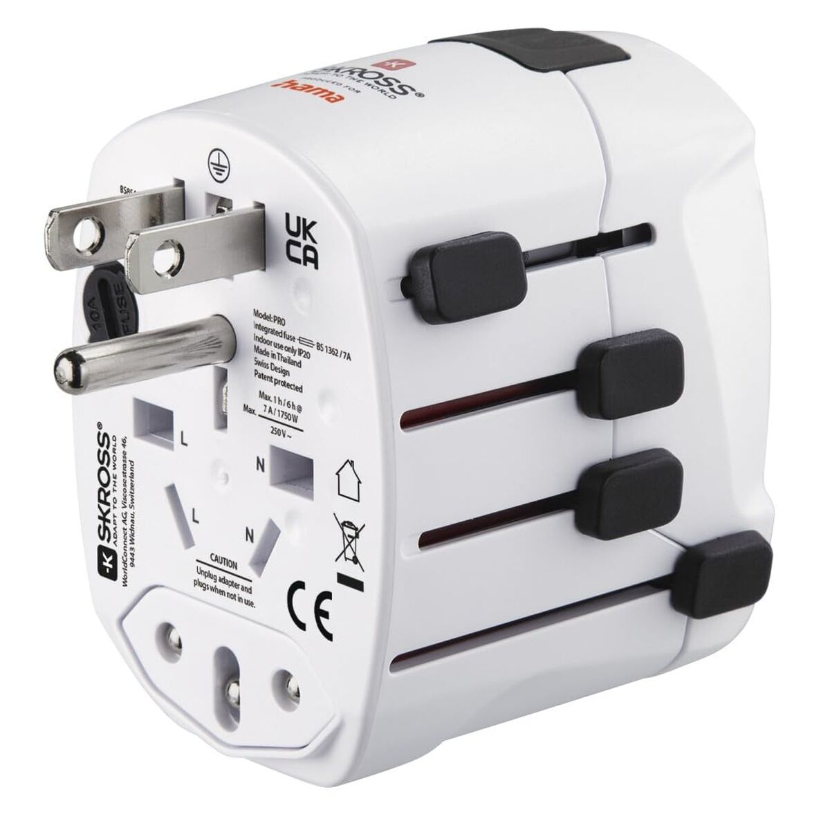 Universal Adapter Hama TRAVEL