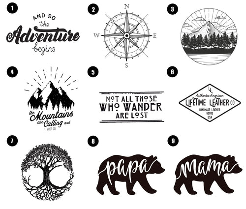 Etichette bagaglio in pelle artigianale – Targhette identificative per valigie